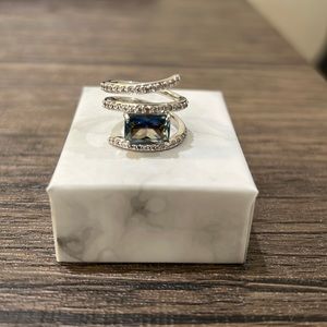 Gorgeous Blue Statement Ring